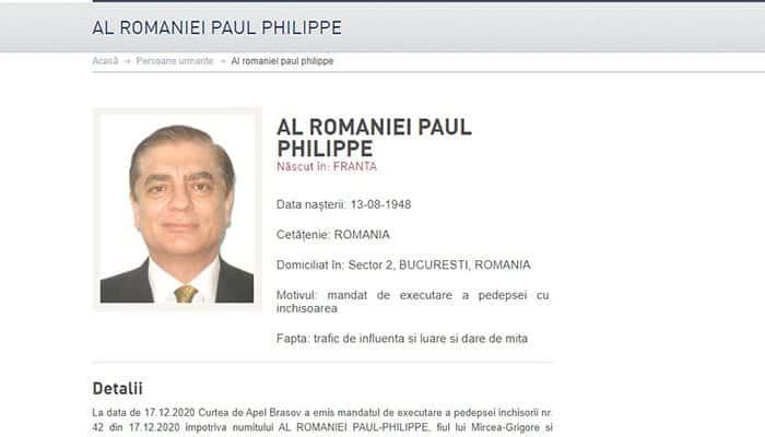 Paul Philippe extrădare