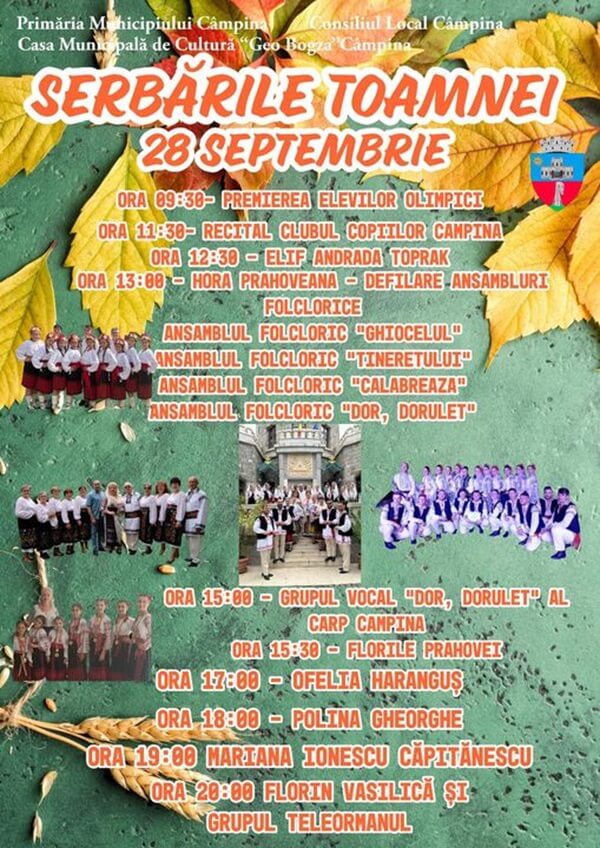 Serbările Toamnei 2024