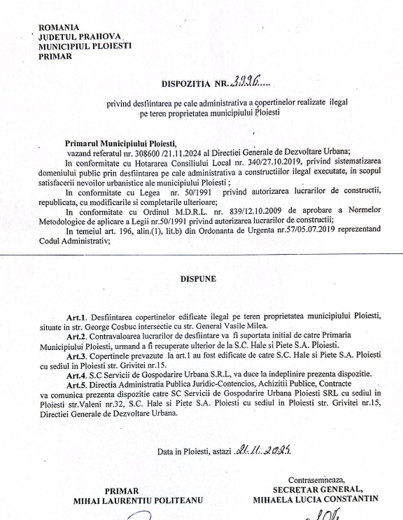 florărese halele centrale