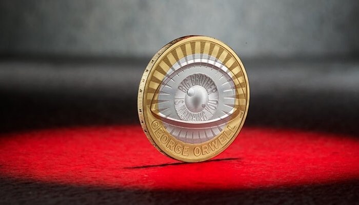 moneda George Orwell