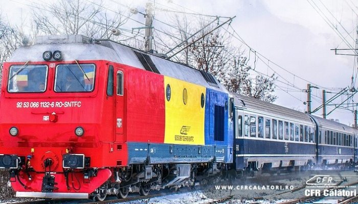 trenul unirii traseu 24 ianuarie