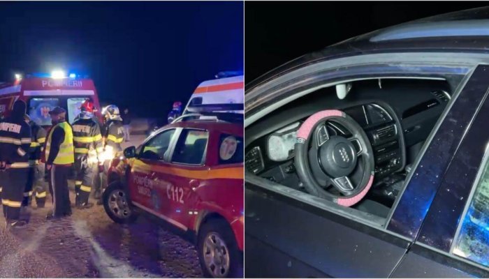 a treia victimă mașină căzută în olt