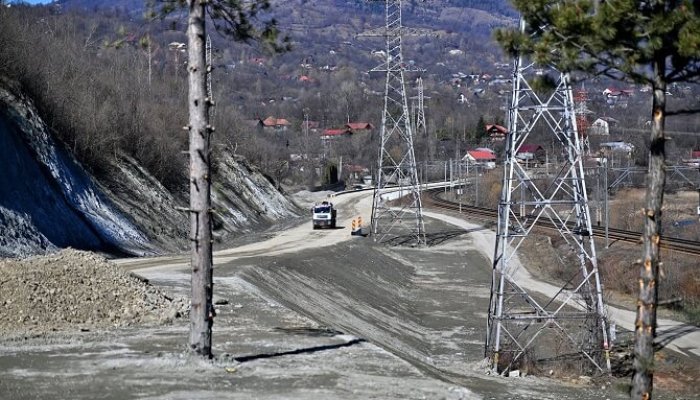 stadiul lucrărilor pe centura comarnic