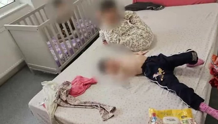 copii legați centru social