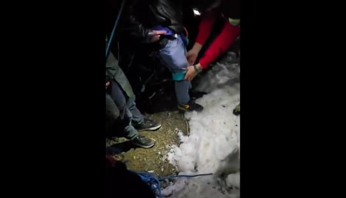 turiști blocați bucegi