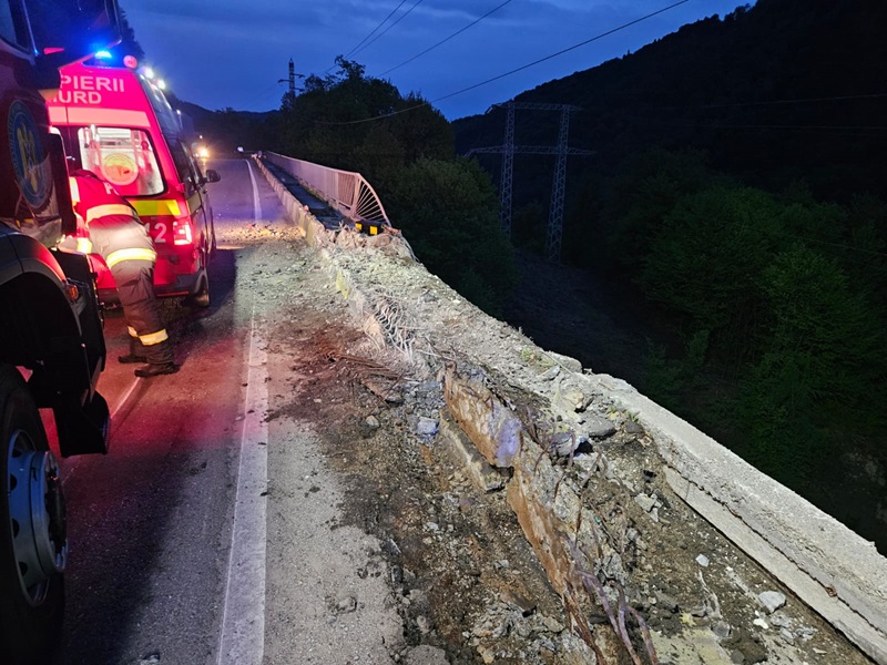 accident tir dn1 sinaia