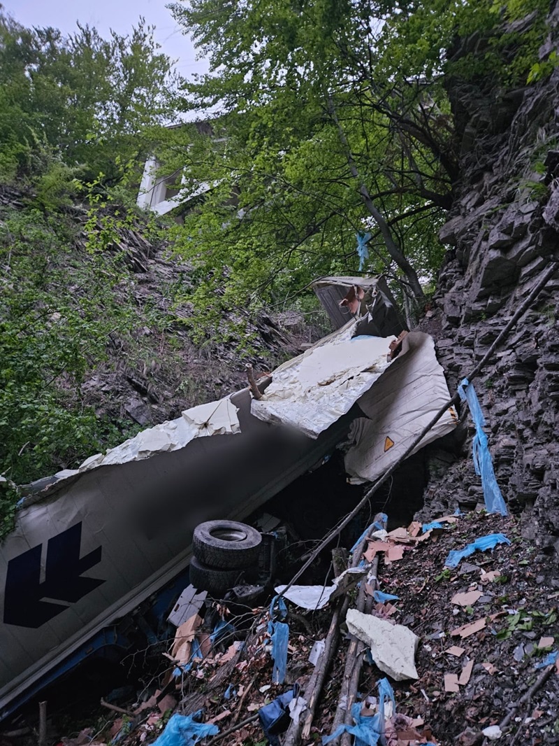 accident tir dn1 sinaia
