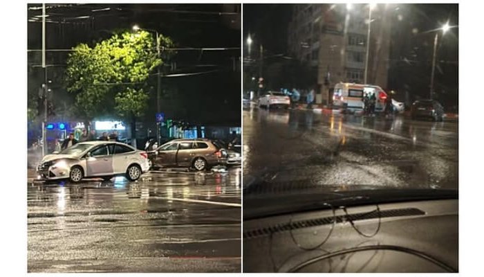 accident în intersecția de la nord