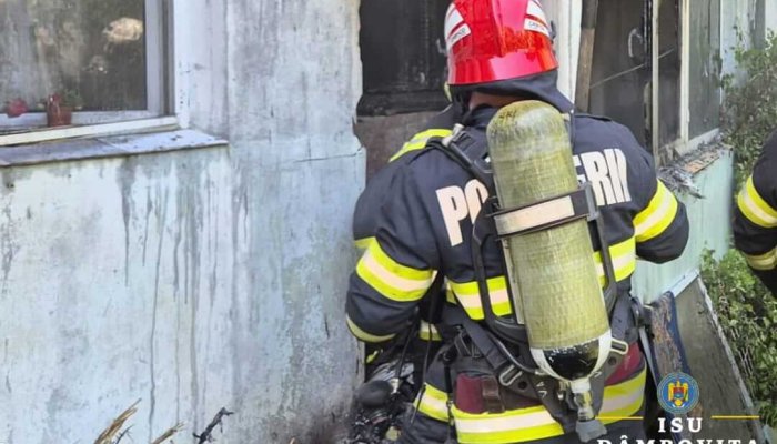 incendiu Moreni