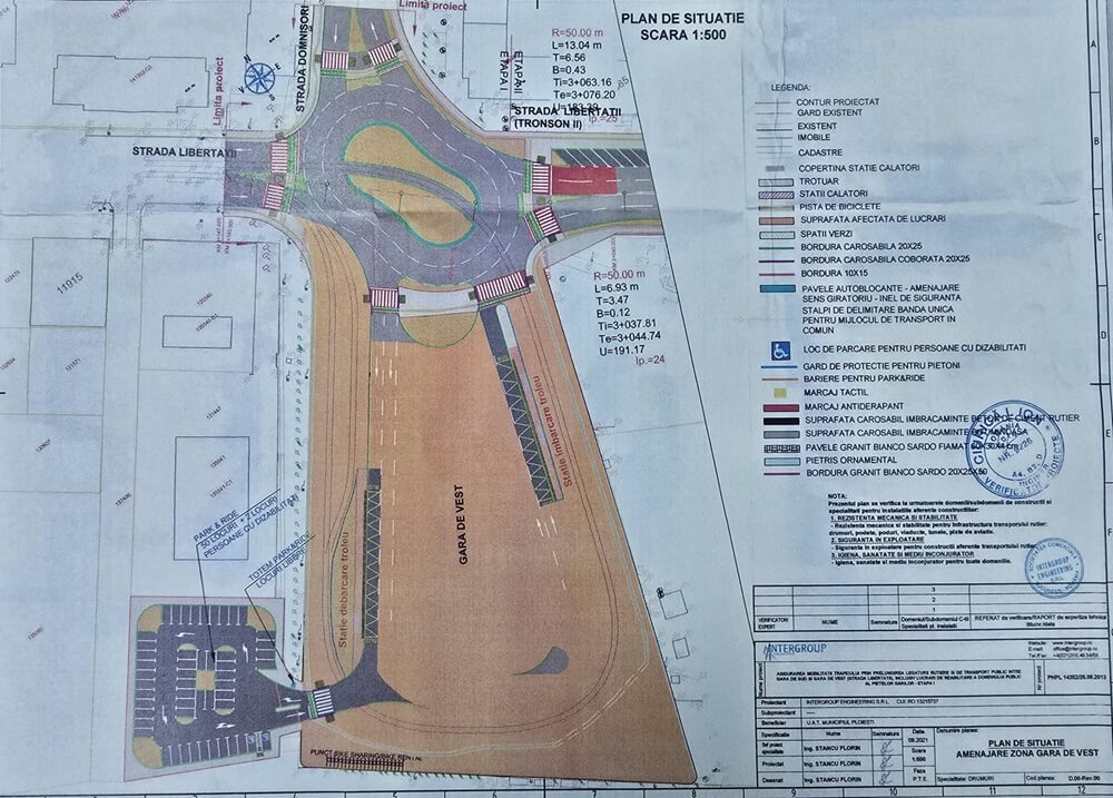 reabilitarea piețelor gara de sud gara de vest
