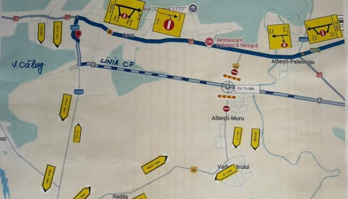 restricții circulație albești