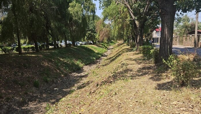 dâmbu amenajare zonă pietonală