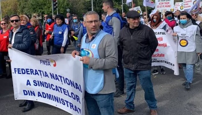 grevă administrația publică