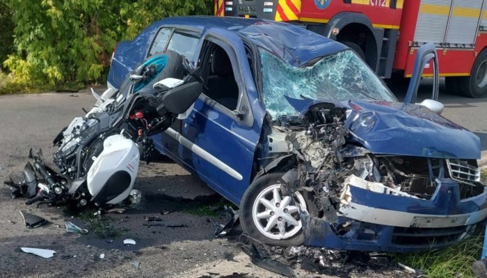 accident motociclist 