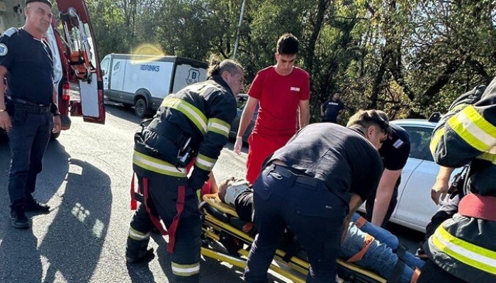 jandarmi intervenție accident dn1b