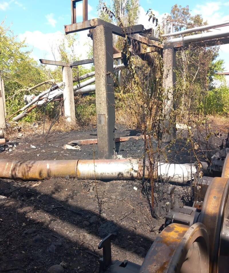 incendiu în incinta fostei rafinării astra