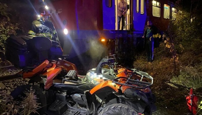 atv lovit de tren