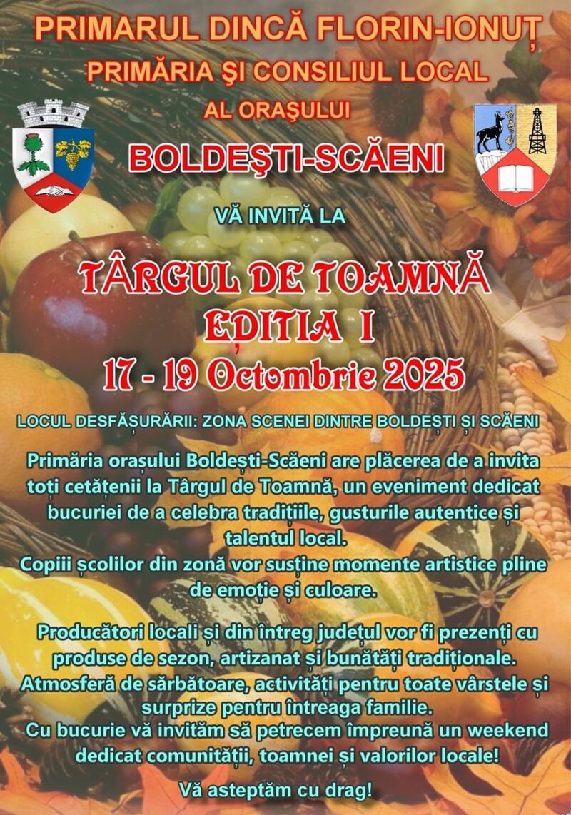 târg de toamnă boldești-scăeni