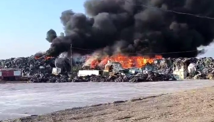 incendiu deșeuri reciclare ariceștii rahtivani