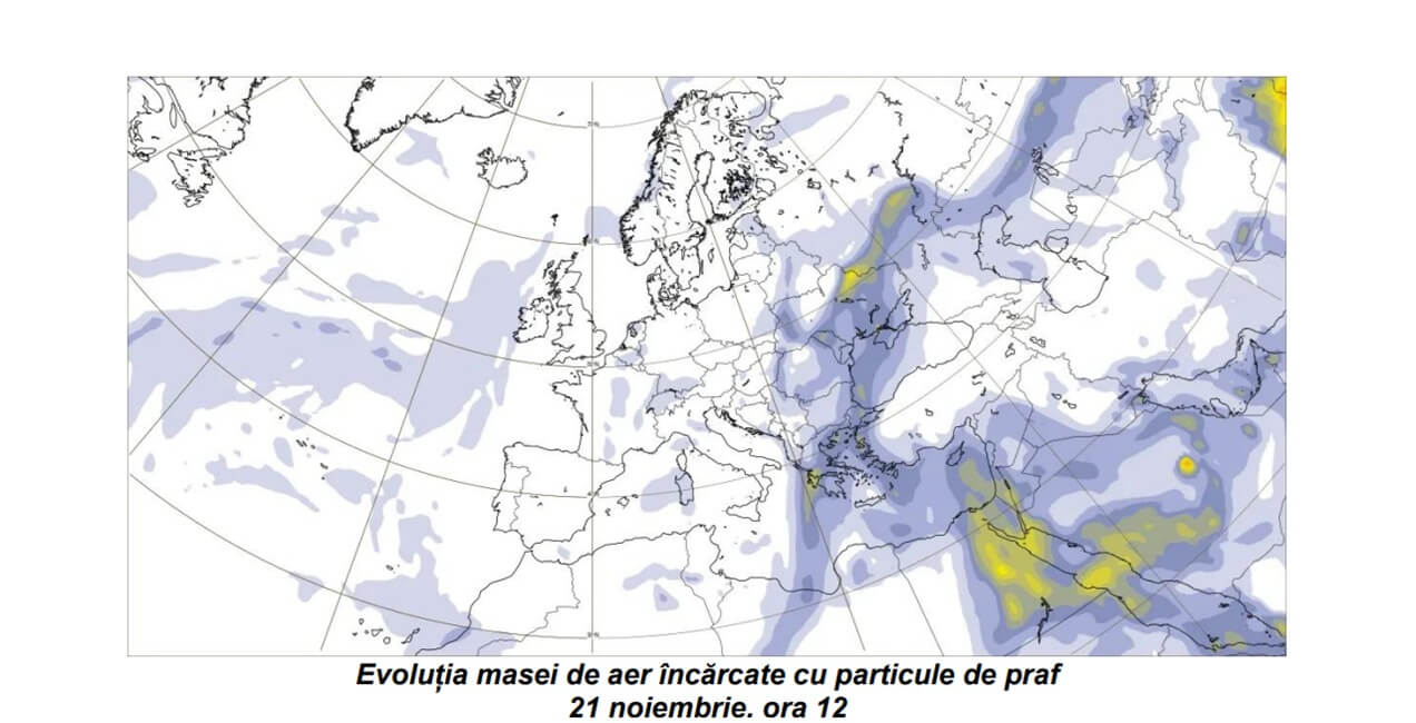 depuneri praf saharian
