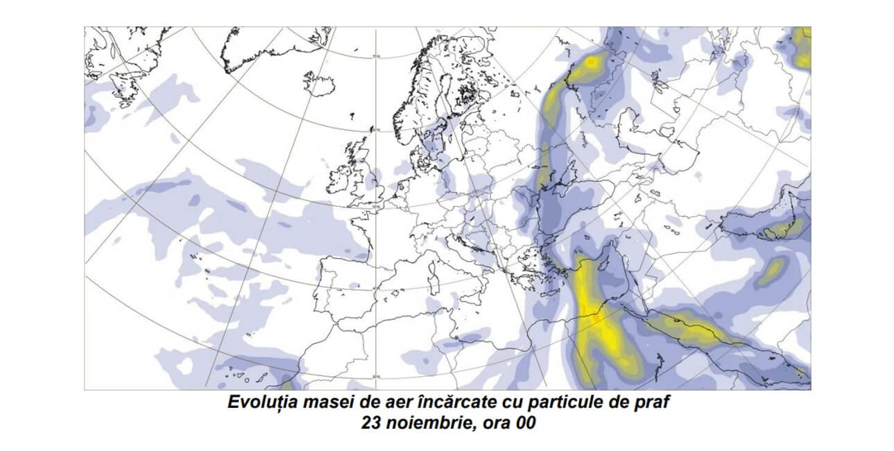 depuneri praf saharian