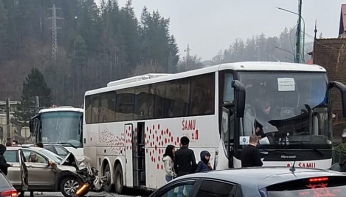 accident dn1 autocar sinaia