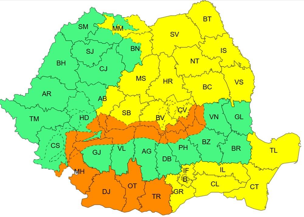 cod ninsoare viscol vant