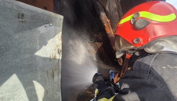 incendiu victimă drăgănești