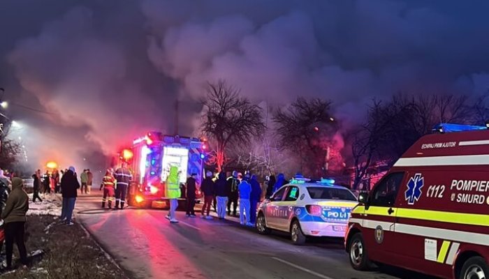 incendiu pagube drăgănești
