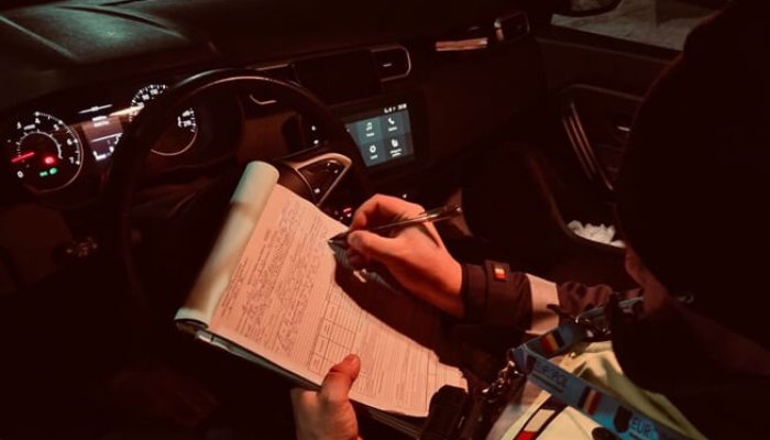 tânăr fără permis cercetat vălenii de munte