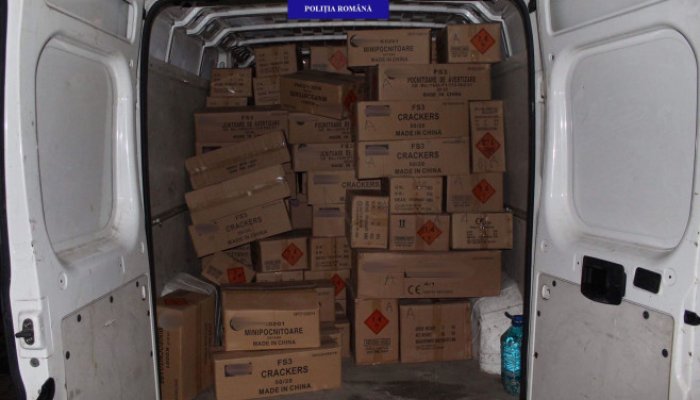 pirotehnice confiscate