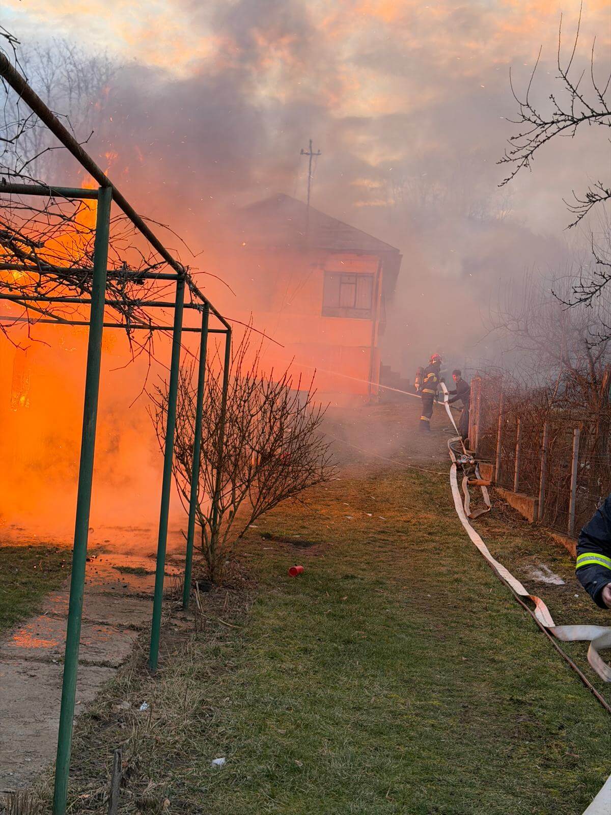 incendiu pagube dumbrăvești