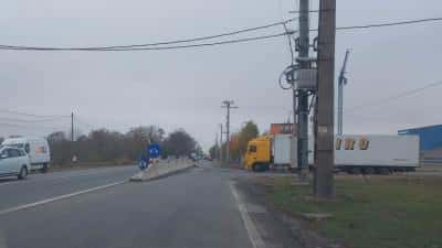 Restricții pe DN 72 Ploiești – Târgoviște, până la vară, pentru amenajarea unui giratoriu în zona Bauelemente