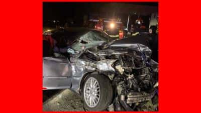 Accident rutier în comuna Răzvad. Trei persoane au ajuns la spital