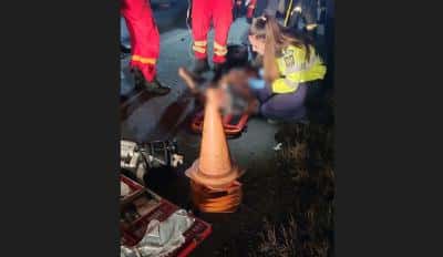 Doi bărbați au murit în cumplitul accident de pe A3. Alți trei răniți au fost transportați la spital