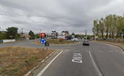 Restricții în sensul giratoriu de la Tătărani (DN1A), din cauza unor lucrări la carosabil