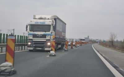 Un bărbat a murit după ce a fost lovit de un TIR, pe autostrada A1